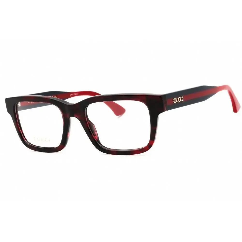 NWT Gucci GG1865o-008 Havana Blue 54mm Eyeglasses